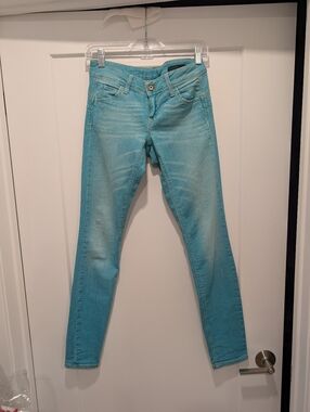 United Colors Of Benetton Turquoise Skinny Jeans
